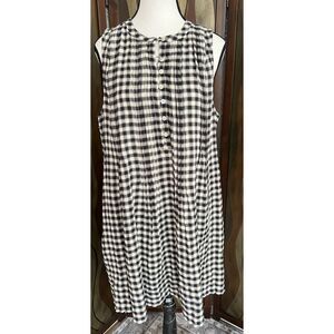 NWT Faherty Isha Gingham Dress. Size M.